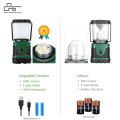 1000LM Rechargeable 4 Light Modes  LED Camping Lantern Tent Light for Emergency Hiking Home outdoor gear